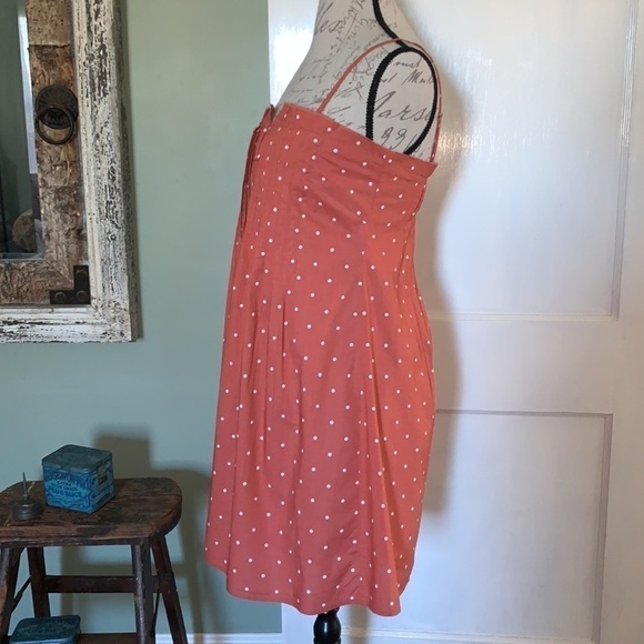 Madewell Pintuck Cami Dress in Polka Dot - Picture 5 of 16